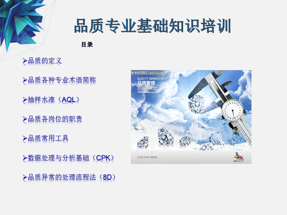 品质专业基础知识培训课件.ppt_第1页