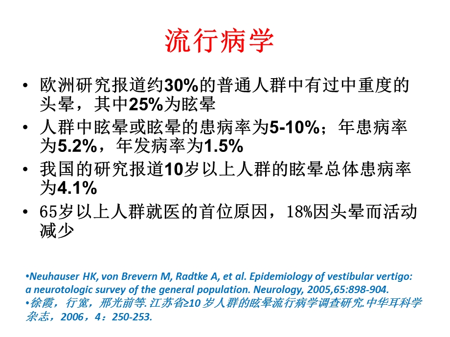 头晕的诊断与治疗课件.ppt_第2页