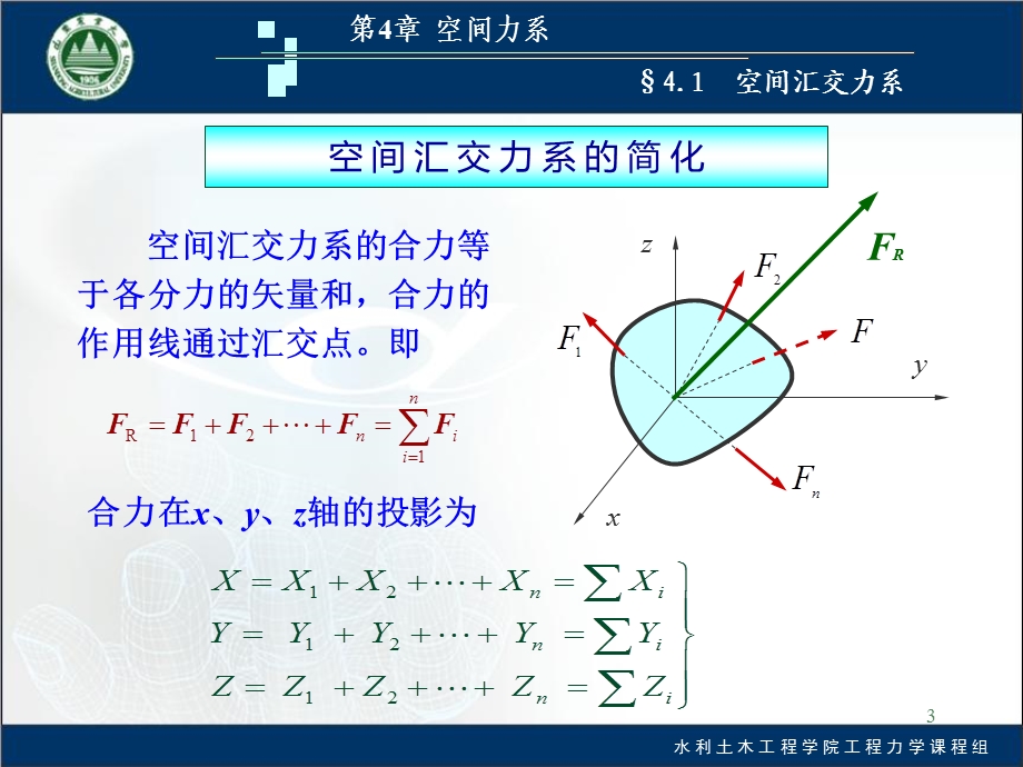 大学工程力学空间力系课件.pptx_第3页