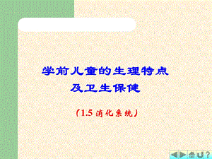 幼儿卫生学之消化系统课件.ppt