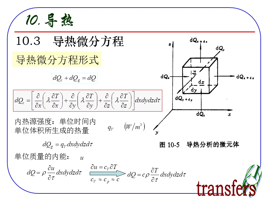 导热微分方程(经典)课件.ppt_第3页