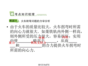 圆周运动在实际问题中的应用课件.pptx