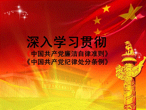 准则条例学习ppt课件.ppt