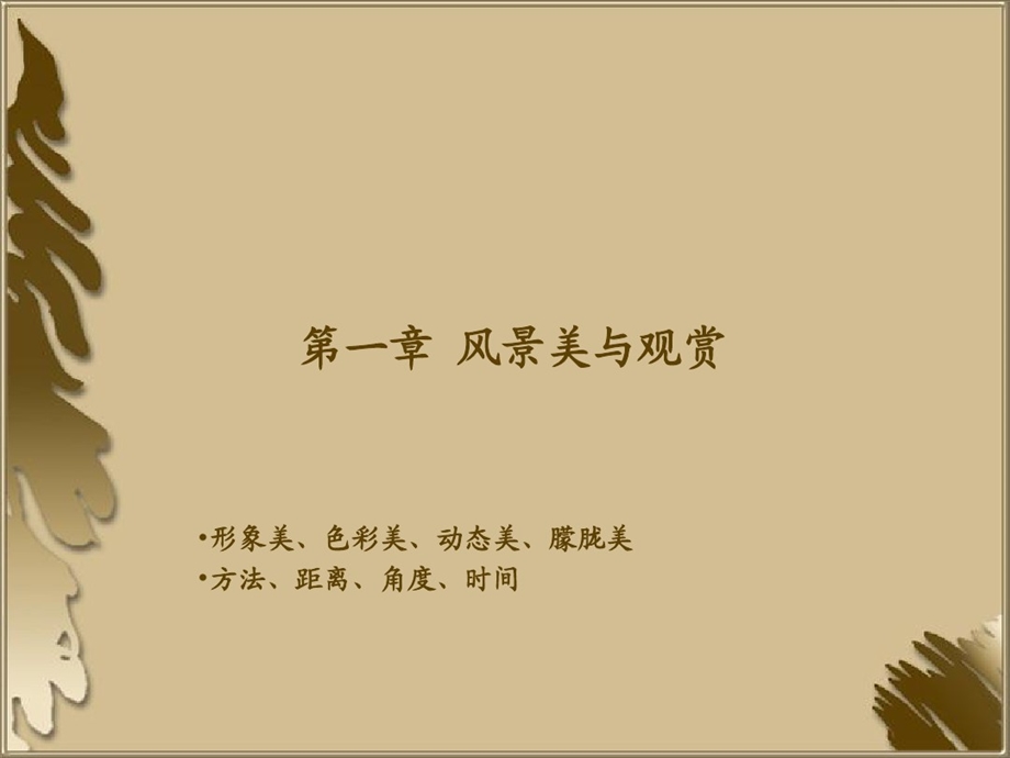 旅游美学之风景美和观赏课件.ppt_第1页