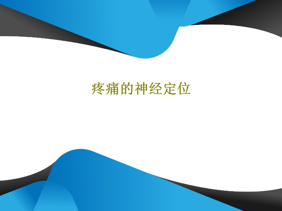 疼痛的神经定位课件.ppt_第1页