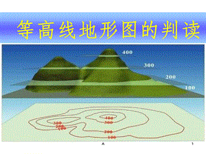 等高线地形图的综合判读和应用课件.ppt