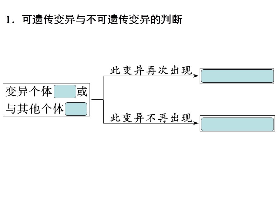 生物变异类型的判断与实验探究课件.ppt_第2页