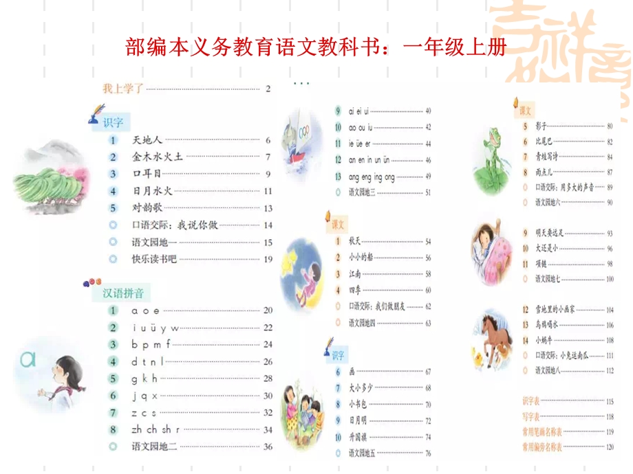 校本部编本一年级上册语文教材编写特点与教学建议课件.ppt_第2页