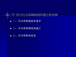 社会保障制的发展历程课件.pptx