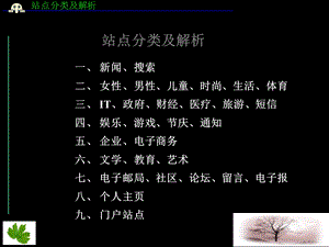 站点分类及解析课件.ppt