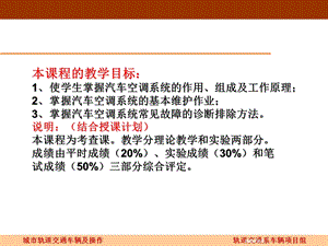 汽车空调基础知识及制冷原理课件.ppt