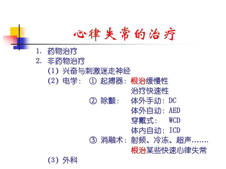 抗心律失常药物的安全性问题及稳心颗粒治疗中的优势课件.ppt_第1页