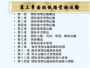 第三章国际铁路货物运输课件.ppt