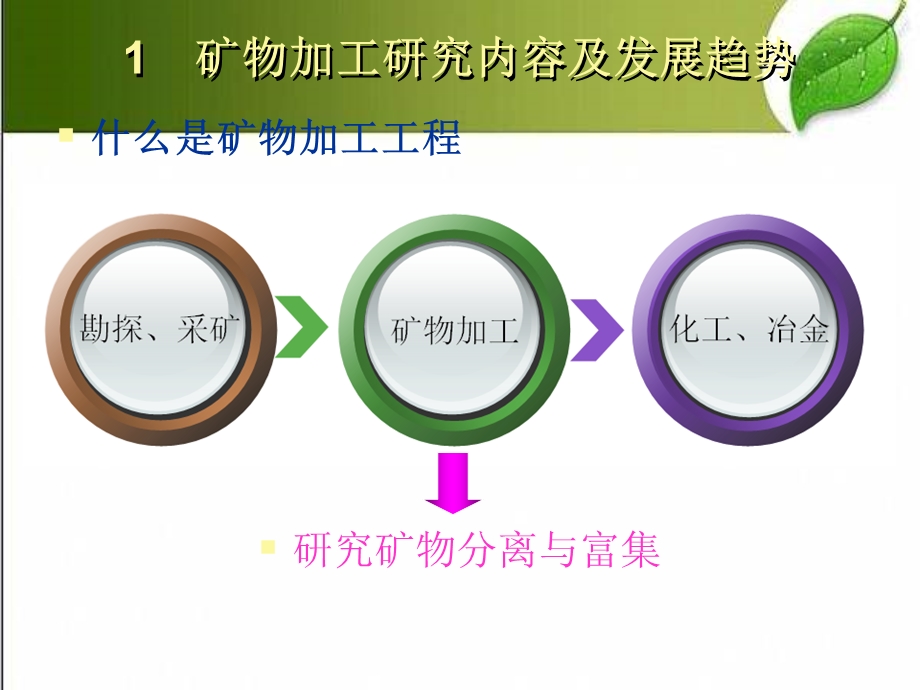 矿物加工专业概述课件.ppt_第2页