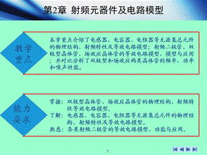 第2章射频元器件及电路模型课件.ppt