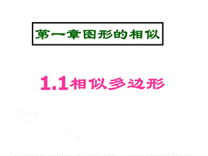 相似多边形(精品公开课ppt课件).ppt