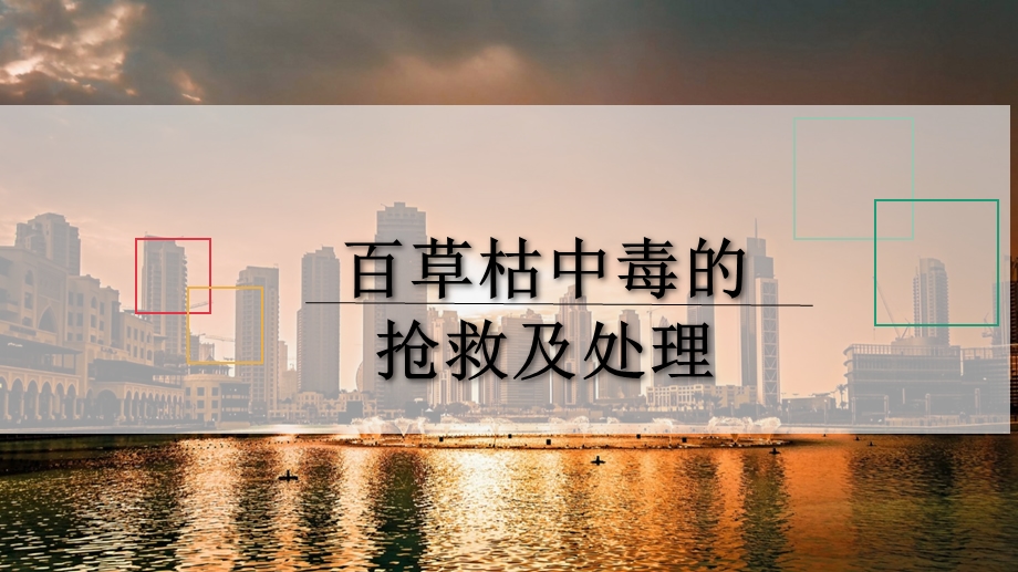 百草枯中毒的抢救及护理课件.ppt_第1页