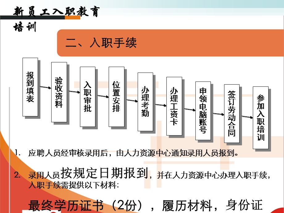 新员工入职教育培训入职流程劳动纪律及相关制度课件.ppt_第3页