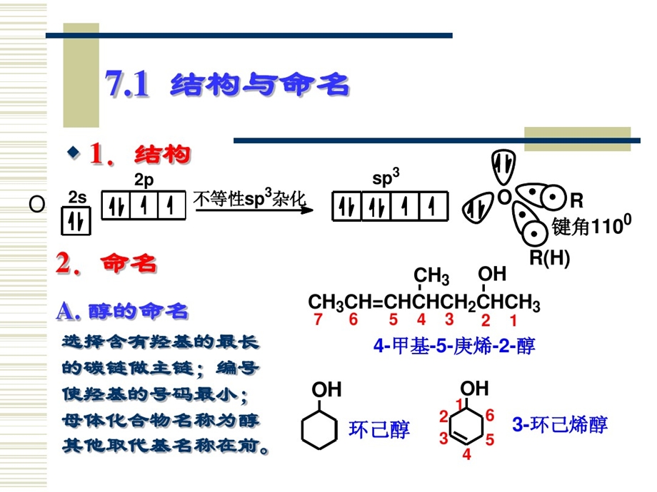 有机化学学习笔记第七章醇与醚课件.ppt_第2页