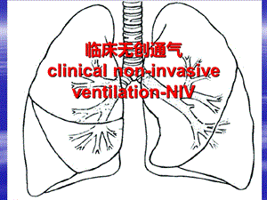 无创呼吸机使用课件.ppt