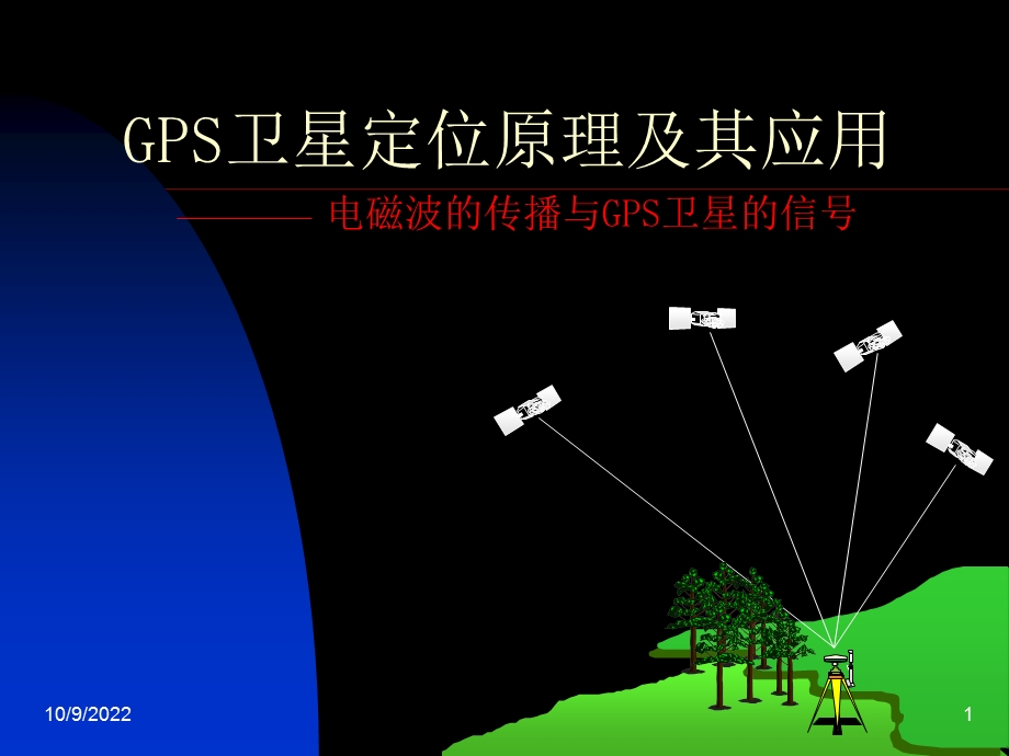 GPS卫星定位原理及其应用课件.ppt_第1页