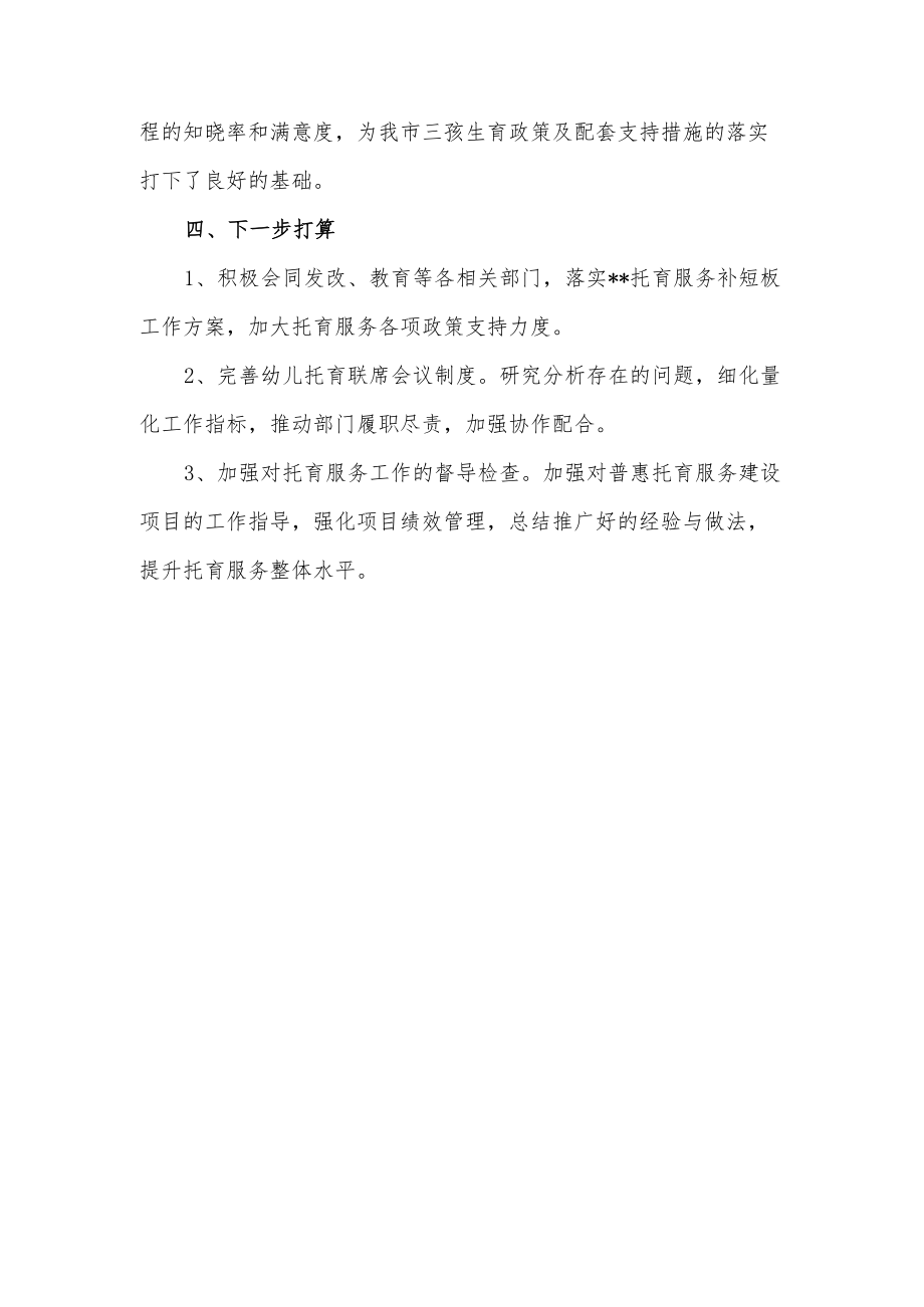 幼儿托育民生工程绩效自评报告.docx_第3页