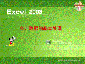 Excel会计数据处理课件.ppt