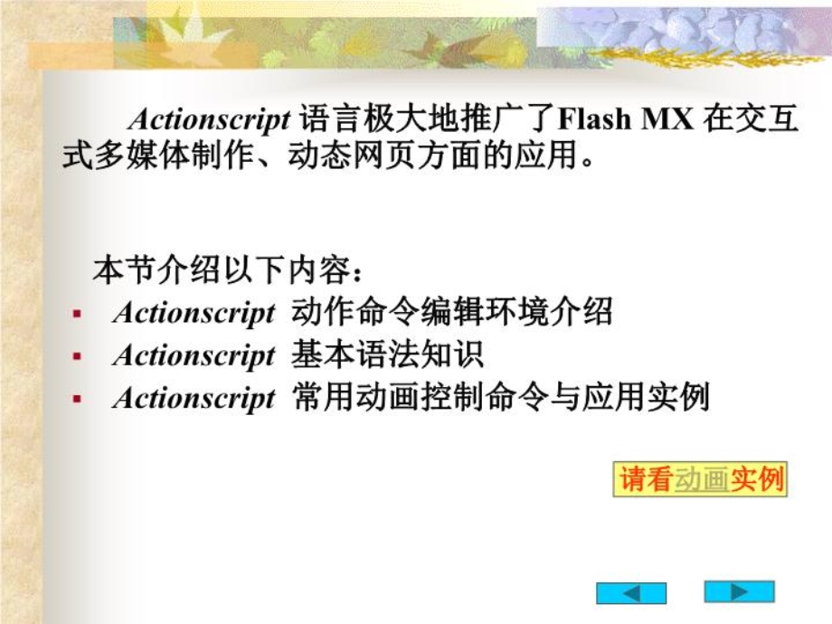 flash中脚本语言与交互动画制作技巧课件.ppt_第2页