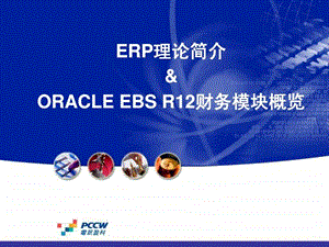 ERP理论及ORACLE-EBS-R12概览v课件.ppt