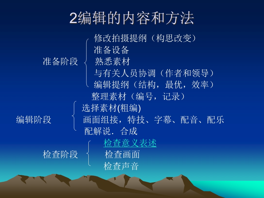 PowerPoint-Presentation--电视编辑与节目制作网络课程汇总课件.ppt_第3页