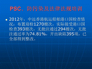 PSC防污染及新生效的法律法规培训解析课件.ppt