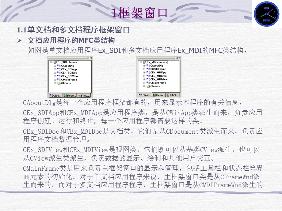 MFC框架窗口界面设计课件.ppt_第2页