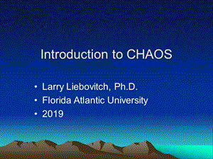 Fractals-and-Chaos-Simplified-for-the-Life-S分形与混沌简化生活的课件.ppt