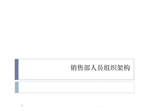 销售部人员组织架构课件.pptx