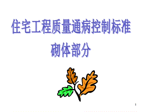 质量通病(砌体)课件.ppt