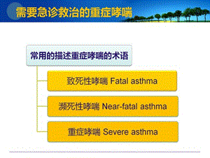 重症哮喘的急诊抢救及监护要点课件.ppt