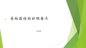 脊柱损伤病人的护理课件.ppt