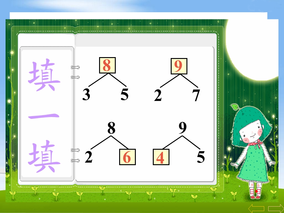 一年级数学上册89的图画式应用题教学课件.ppt_第3页