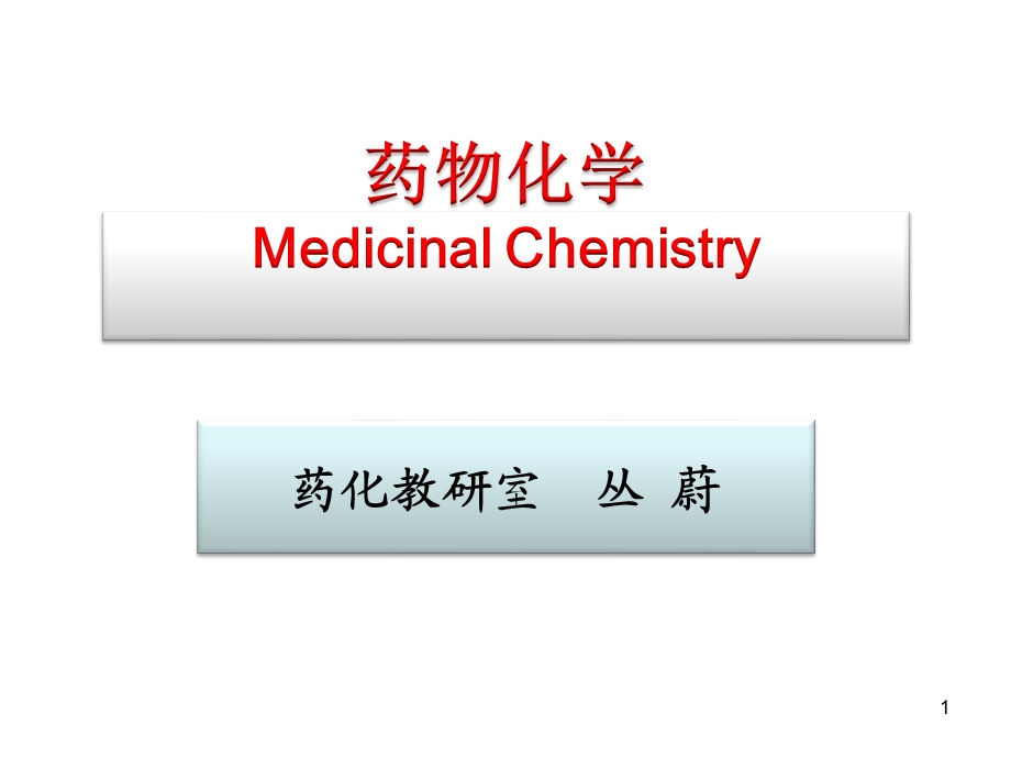 Z01药物化学第一章—绪论课件.pptx_第1页