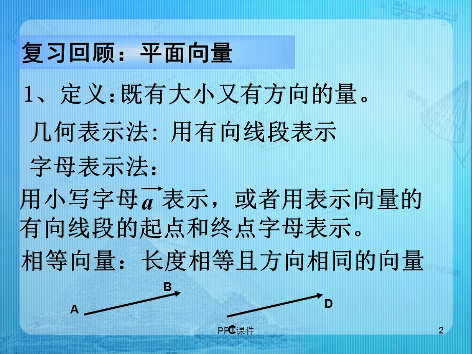 《从平面向量到空间向量》课件.ppt_第2页