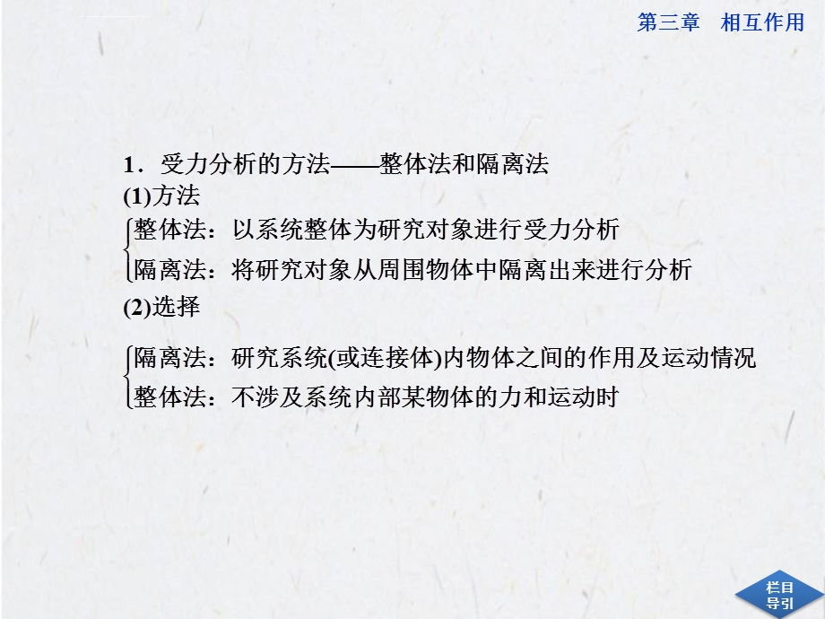 高一物理必修一：第三章习题课共点力作用下物体的平衡ppt课件.ppt_第3页