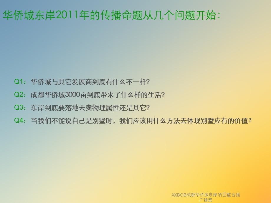 XXBOB成都华侨城东岸项目整合推广提案课件.ppt_第3页