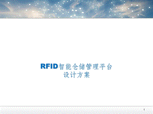 RFID智能仓储管理平台课件.ppt