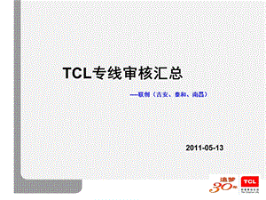 TCL专线审核汇总课件.ppt