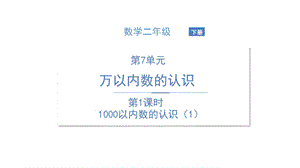 《1000以内数的认识》课件—人教版小学数学1000以内数的认识课件1.ppt