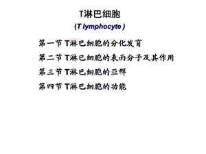 T淋巴细胞医学宣教课件.ppt