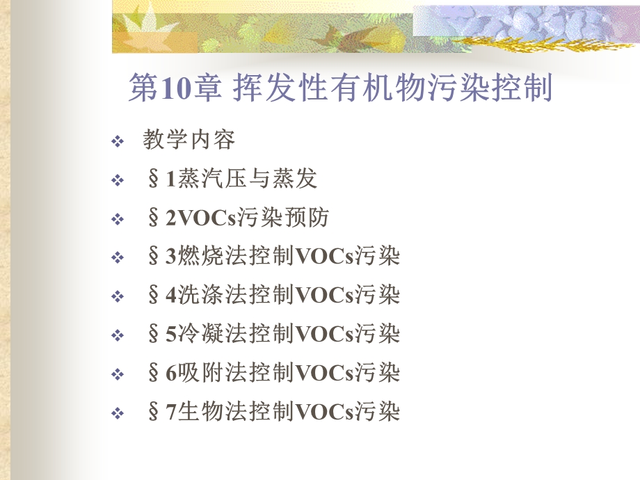 voc催化燃烧教学课件.ppt_第1页