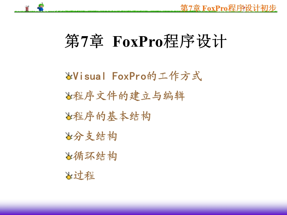 VisualFoxPro程序设计初步课件.ppt_第1页