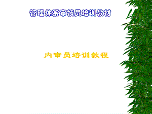 TS内审员培训教案课件.ppt