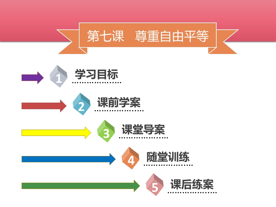 2019精选教育第七课尊重自由平等71自由平等的真谛ppt课件.ppt_第1页